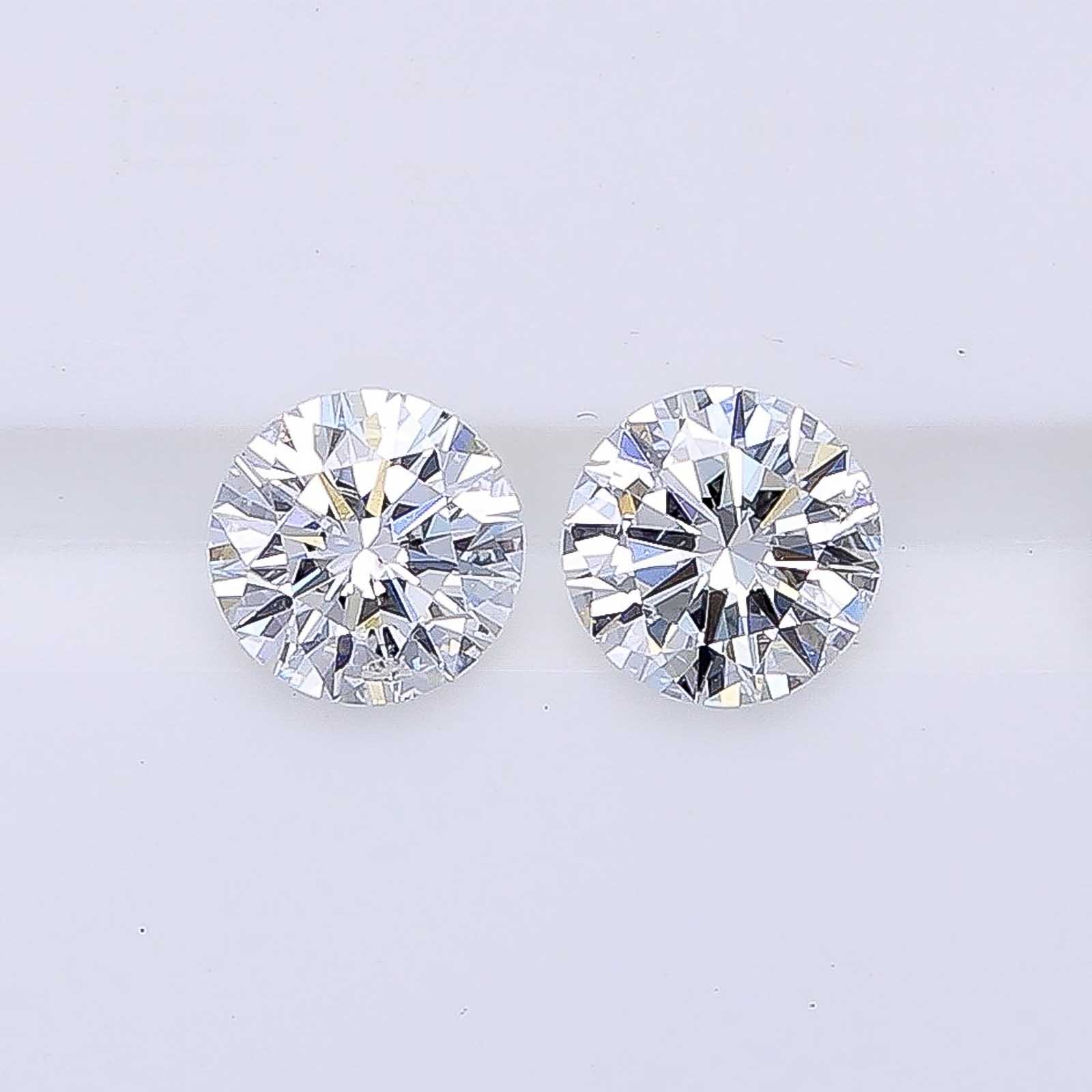 0.85cttw Modern Round Pair G-SI 4.9mm 0_85cttw_modern_round_pair_g-si_4_9mm_sr2052a