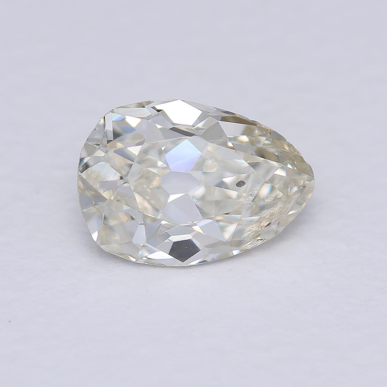 0.86 Antique Pear K (Faint Brown) GIA 2091_lr-1