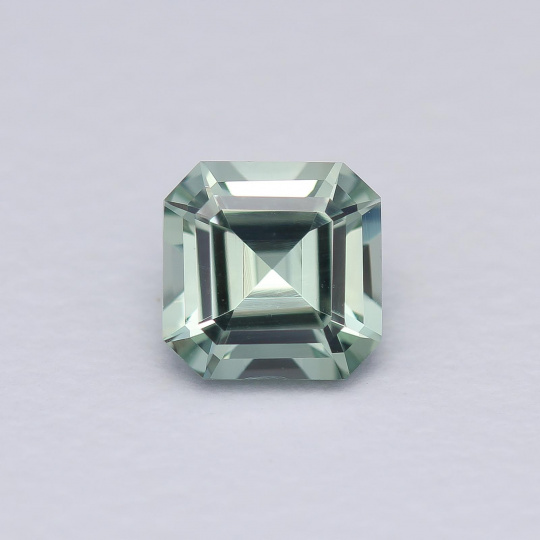 0.77 Montana Teal Sapphire Square, Natural