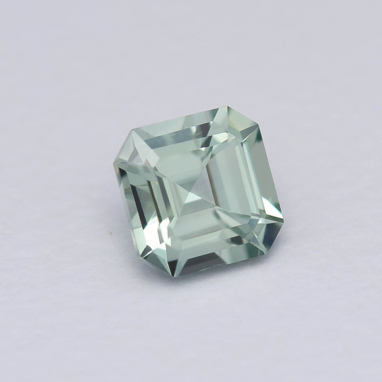 0.77 Montana Teal Sapphire Square, Natural