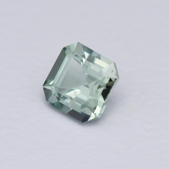 0.77 Montana Teal Sapphire Square, Natural